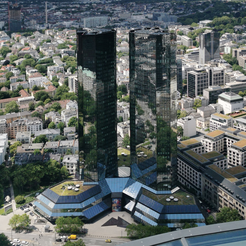 Deutsche Bank Headquarters in Frankfurt