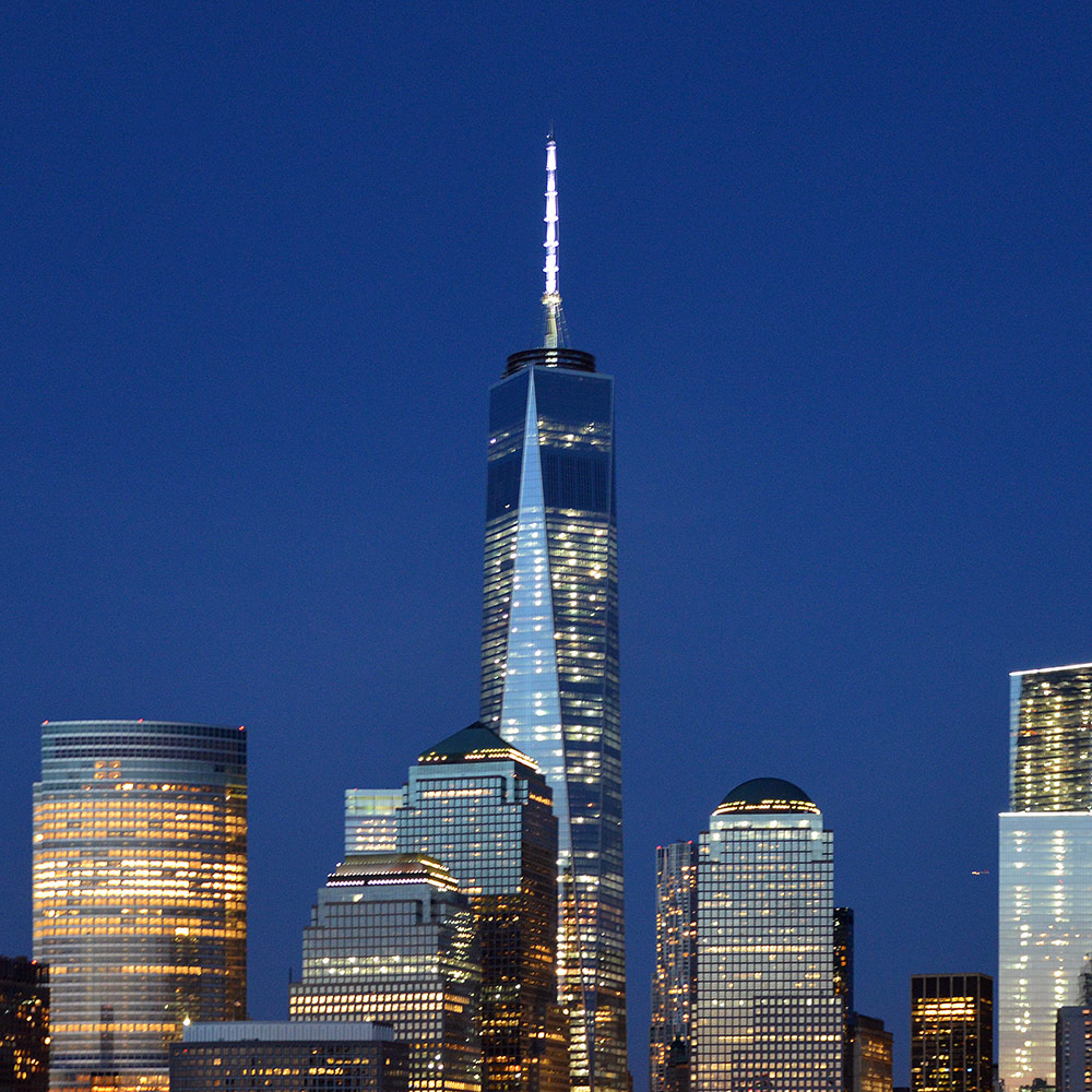 One World Trade Center in New York City - 1 WTC in NYC (United States)