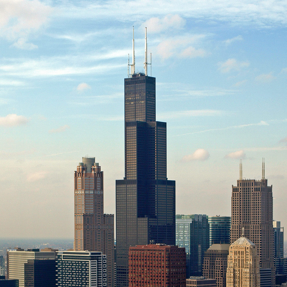 willis-tower-chicago-sears-tower Willis Tower in Chicago (USA) - Sears Tower