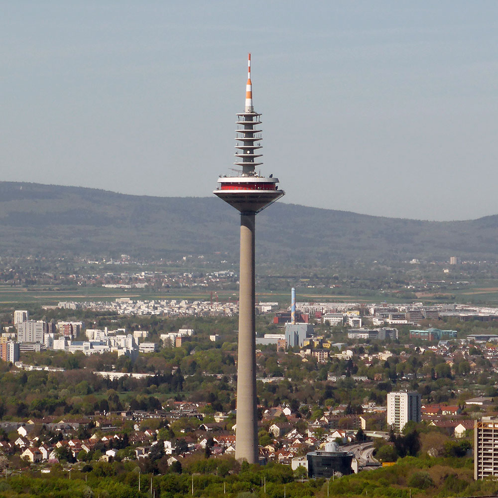 Frankfurt TV Tower - Television Tower Frankfurt, Germany - Europaturm Frankfurt